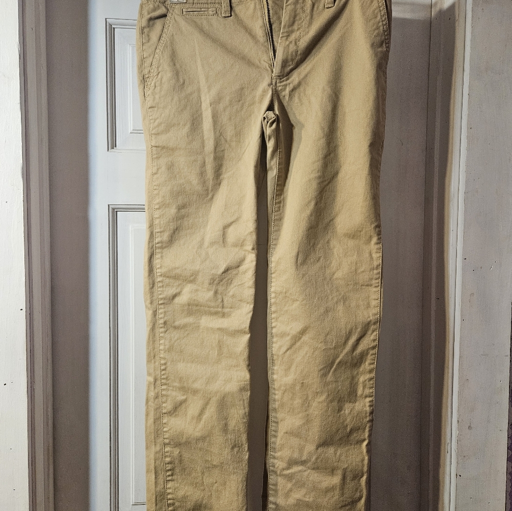Gap Boys Youth Blue And Khaki Uniform Pants Size 16 Youth.